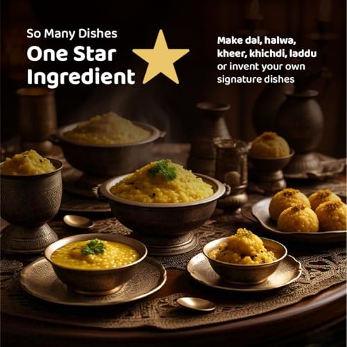 Image of DeHaat Honest Farms Pesticide Free Unpolished Green Moong 1 KG (Pack of 2)