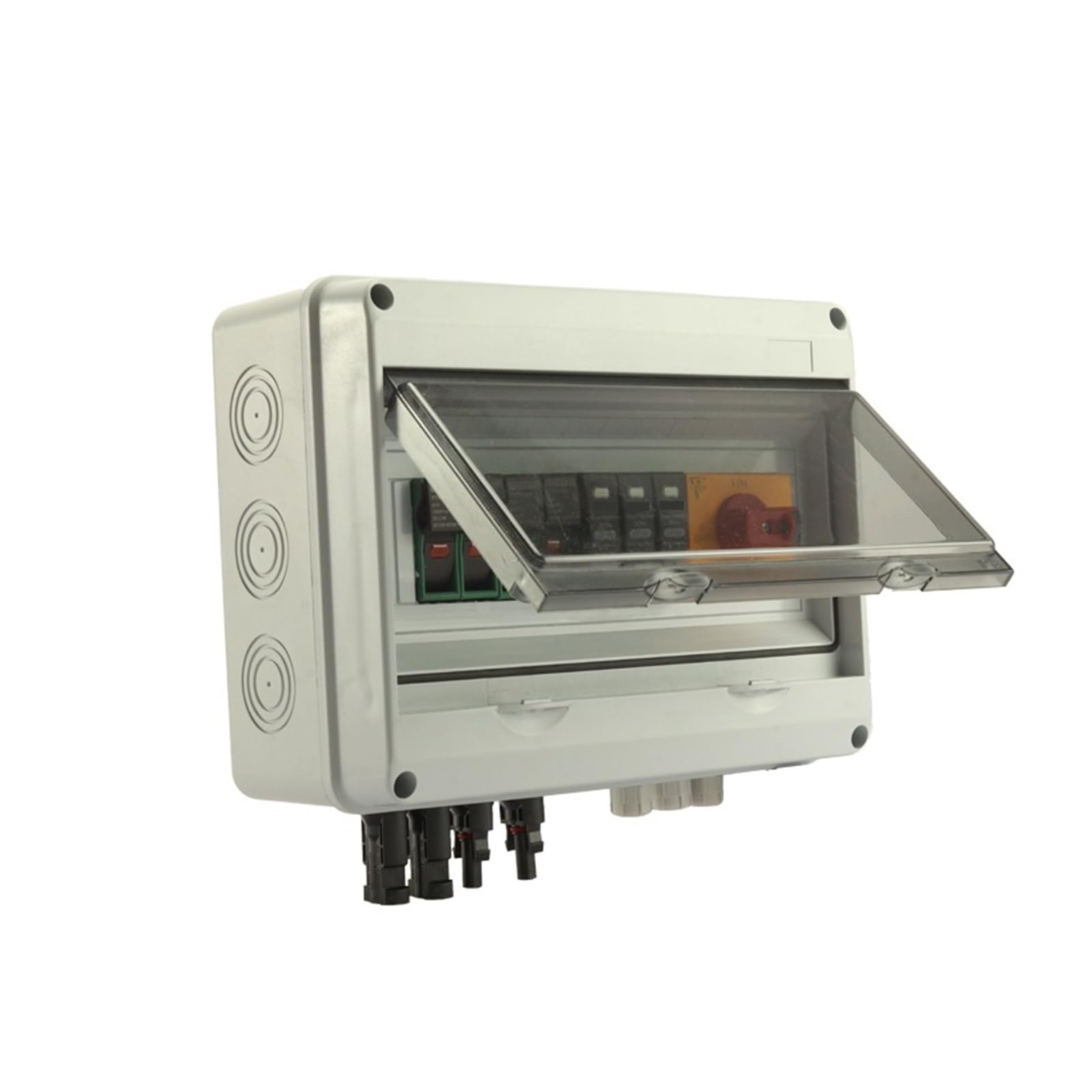 RWRAPS Scatola combinatrice DC Impermeabile for Esterni 2 Stringhe 2 ingressi 1 Uscita 1000 V IP65 PV Protezione Contro Le sovratensioni solari