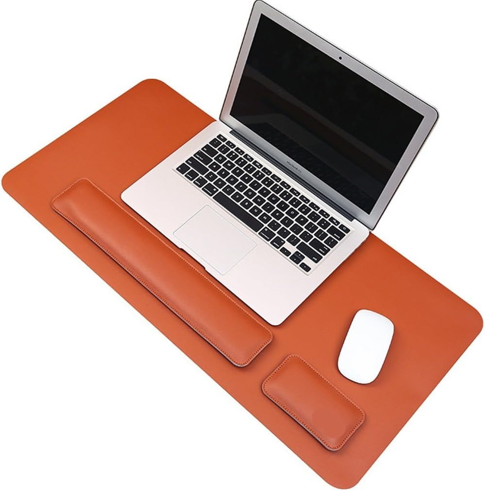 JSEIAJB Sided Leather Wrist Pad, Laptop Mechanical Keyboard, Wrist Pad, Wrist Rest, Palm Rest
