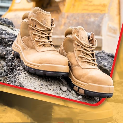 ROCKROOSTER Work Boots for Men, Durable Comfortable and Breatable Work Shoes2