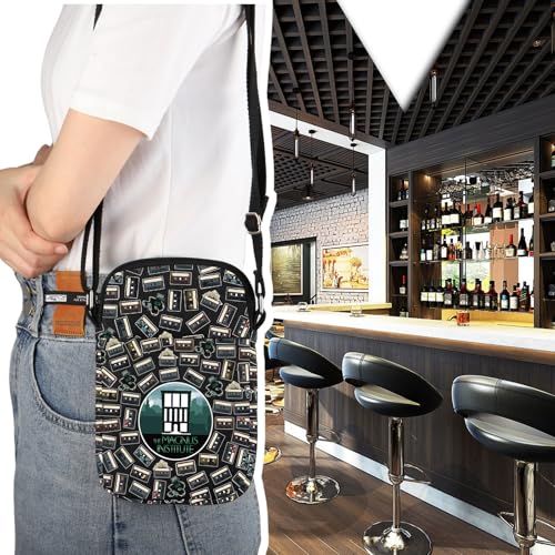 The M Crossbody Bag Fifteen Fears Horror Podcast Merch Gift M Symbols Gift4