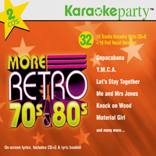 Karaoke Party: More Retro 70s & 80s [Audio CD] Various Artists