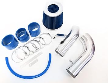 EMUNA COMPATIBLE PERFORMANCE AIR INTAKE SYSTEM KIT FIT FOR 1999-2005 Mazda Miata MX5 1.8L L4 Engine BLUE