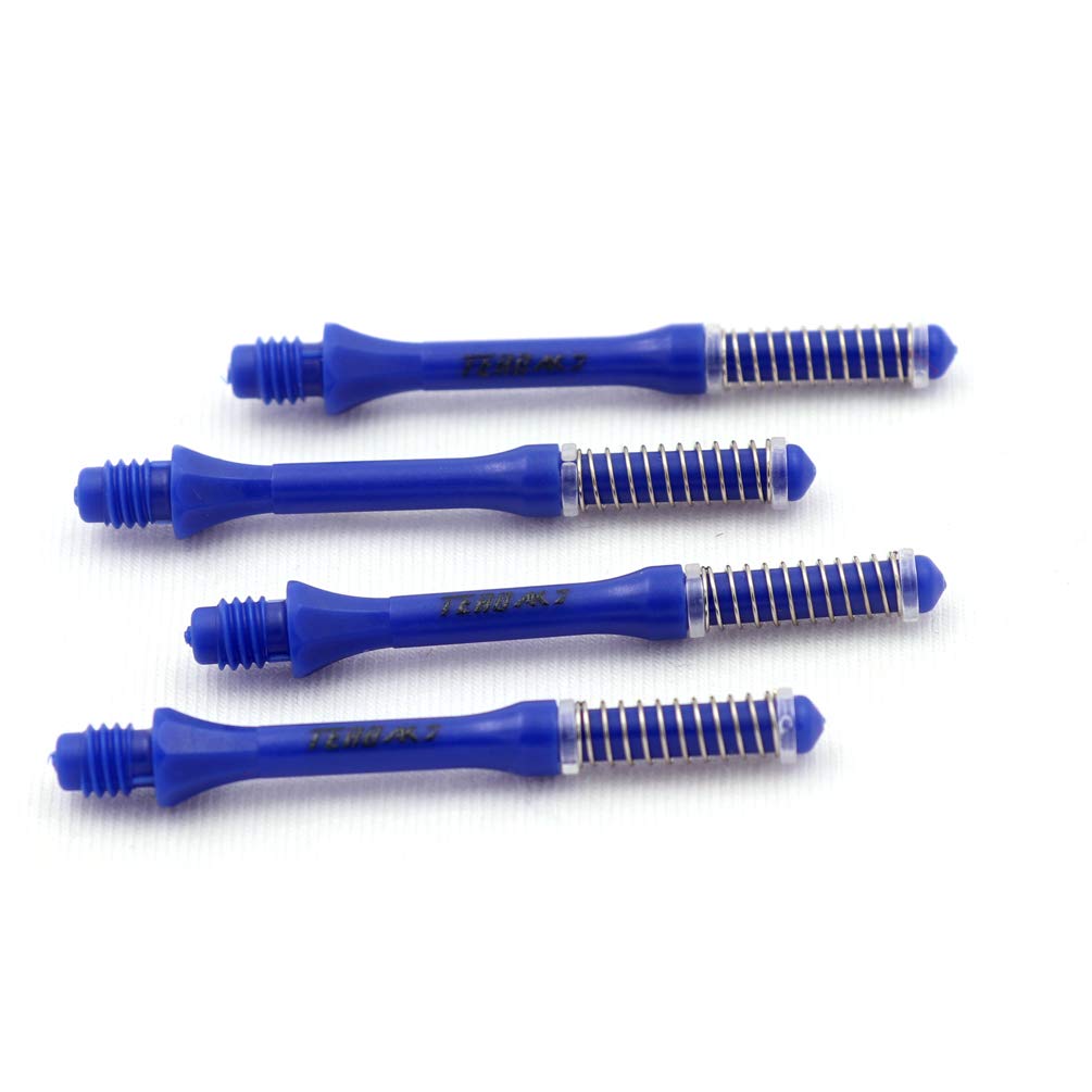 CUESOUL TERO AK7 Slim Dart Shafts S/M/L Built-in Spring Telescopic for Steel Tip Darts and Soft Tip Darts,Set of 3 pcs