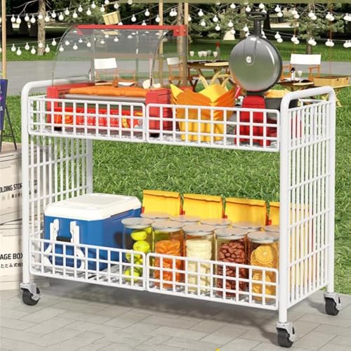 Support pliable métallique avec roulettes pour agencement modulable - 5