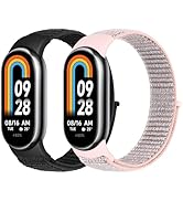 Nylon-Armband Für Xiaomi Band 8 – Geflochten, Elastisch, Verstellbar (104–200 Mm) | Sportband, Solo Loop, Waschbar