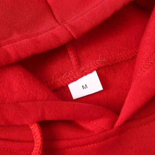 Hoodies for Men Lightweight Thin Fleece Hoodie Pullover with Hood Casual Basic Plain Pullover Sweatshirt 5