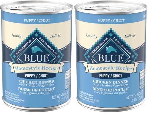 Blue Buffalo Homestyle Recipe Puppy Wet Dog Food, Made with Natur...