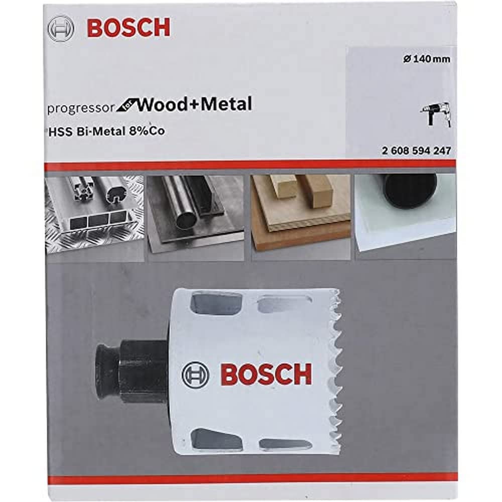 Scie cloche progressor for wood&metal 140 mm idéale pour poser vos aérations