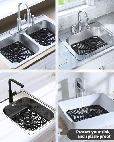 Protector de Fregadero de Silicona 2 Pack 12x11.25" miniatura 6