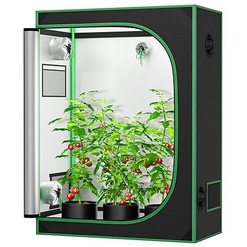 LEMY Grow Tent with Observation Window and Waterproof Floor