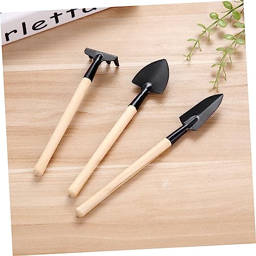 Kit mini herramientas de jardinería Yardwe 10 sets miniatura 3