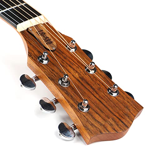 MEIeynt Guitare Acoustique Noyer 40 Pouces Guitarra Coupe Pleine Taille avec kit de démarrage Bundle avec Sac de… - Les Beatles, Paul McCartney, John Lennon, RIngo Starr, George Harrison MEIeynt Guitare Acoustique Noyer 40 Pouces Guitarra Coupe Pleine Taille avec kit de démarrage Bundle avec Sac de… – Image 5