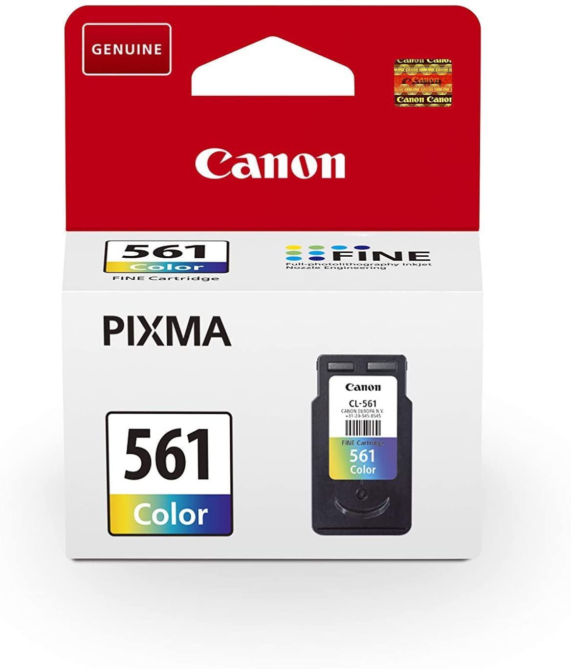 Canon Cl-561 Tri-Colour Ink Cartridge, Tri-Colour