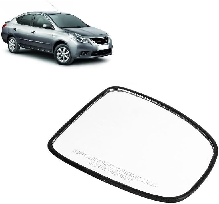 Right [Driver] Side View Sub Mirror Glass Plate for Nissan Sunny