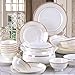 XCTLZG 56 szt. zestaw ceramicznych zastawy stołowej porcelana kostna naczynia talerze ceramiczne połączenie serwis obiadowy serwis serwis porcelana dla 10, Phnom Penh zestaw zastawy stołowej (kolor: 56 standardowych garnków pałacowych)