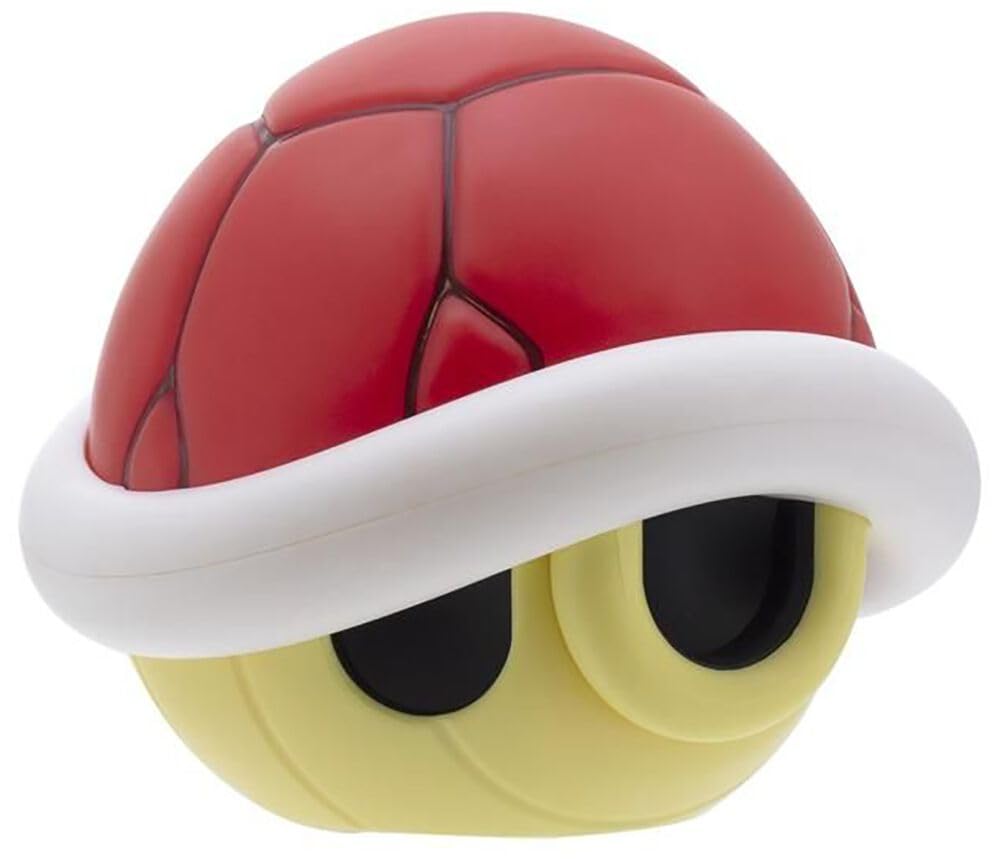 Paladone Super Mario Red Shell Light with Sound | Gaming Home Décor | Officially Licensed Nintendo Merchandise