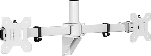 VIVO Premium Dual Ultra Wide LCD LED de 27 a 38 pulgadas para monitor de pared, resistente, brazos telescópicos, configuración de pared empotrada,