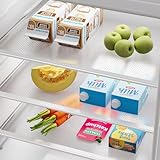 冷蔵庫マット 12個 ガラス棚用冷蔵庫ライナー 洗濯可能 カット可能 冷蔵庫ライナー キャビネットや引き出しカバーマット キッチンガジェット アクセサリー整理 (クリア)