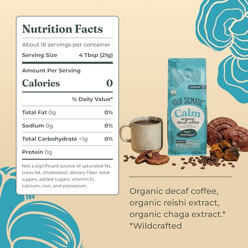 Four Sigmatic Calm Organic Decaf Coffee