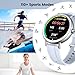 Smart Watch for Women Answer/Make Call, 1.27'' HD Screen Fitness Watch with Heart Rate/Sleep/Stress Monitor, New Smartwatch with 110+ Sport Modes, IP68 Waterproof Activity Tracker for Android iOS/Blue