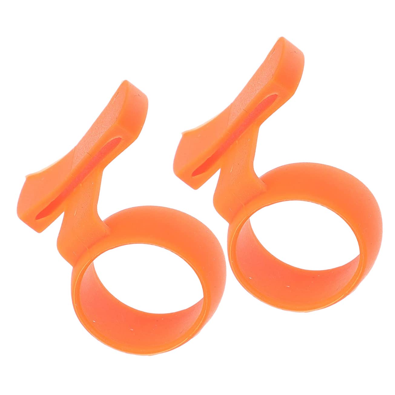 6 Pièces Choisir Médiator De Guitare Housse De Médiator Organisateur De Choix Pièces D'instruments Couverture De Médiators De Guitare Sélectionne Non Gel De Silice Orange
