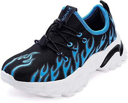 Image of BRONAX Men's Graffiti Personality Sneakers