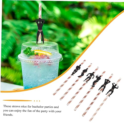 Pitillos desechables Beaupretty Rose Gold 24 unidades miniatura 6