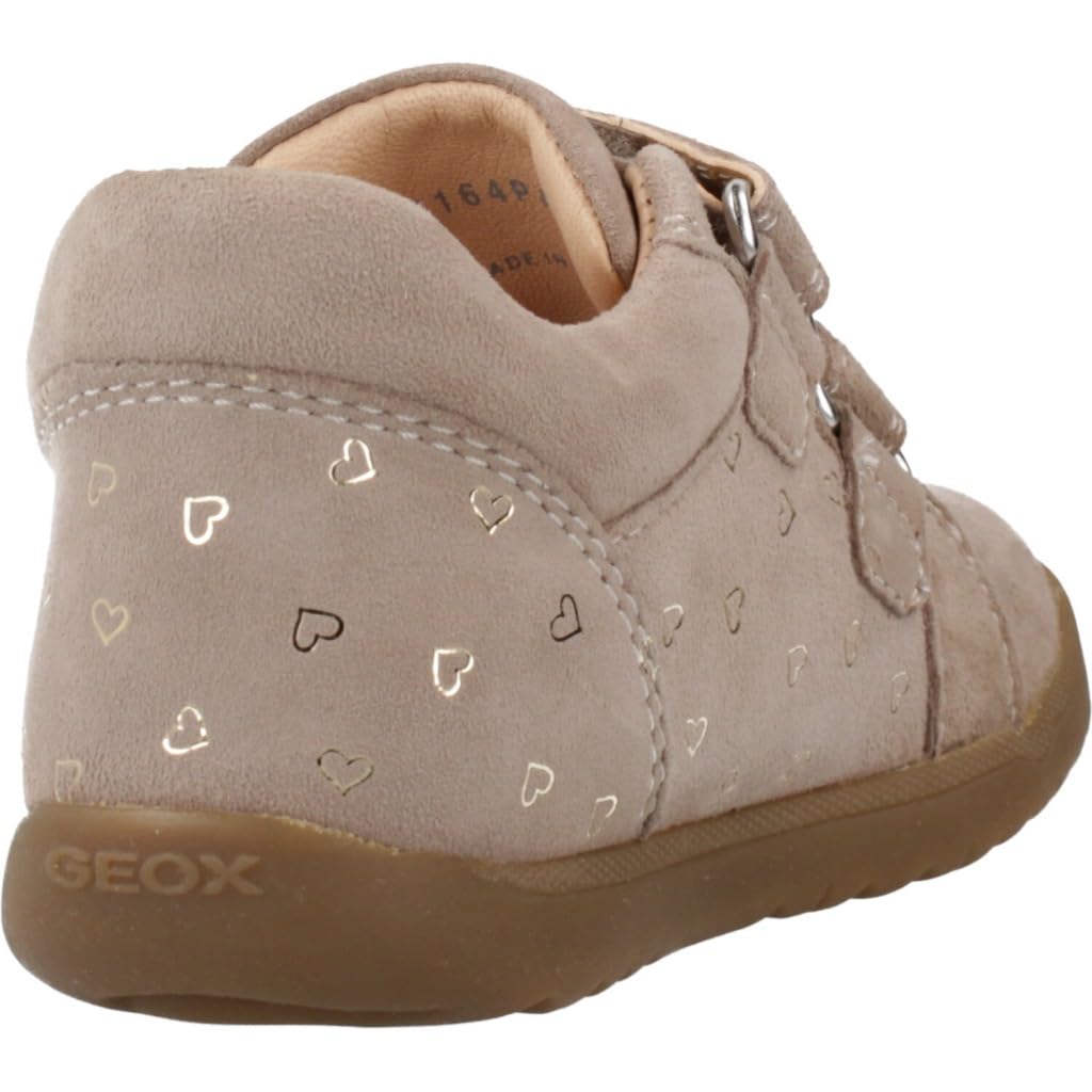 Geox Baby-Mädchen B Macchia Girl First Walker Shoe