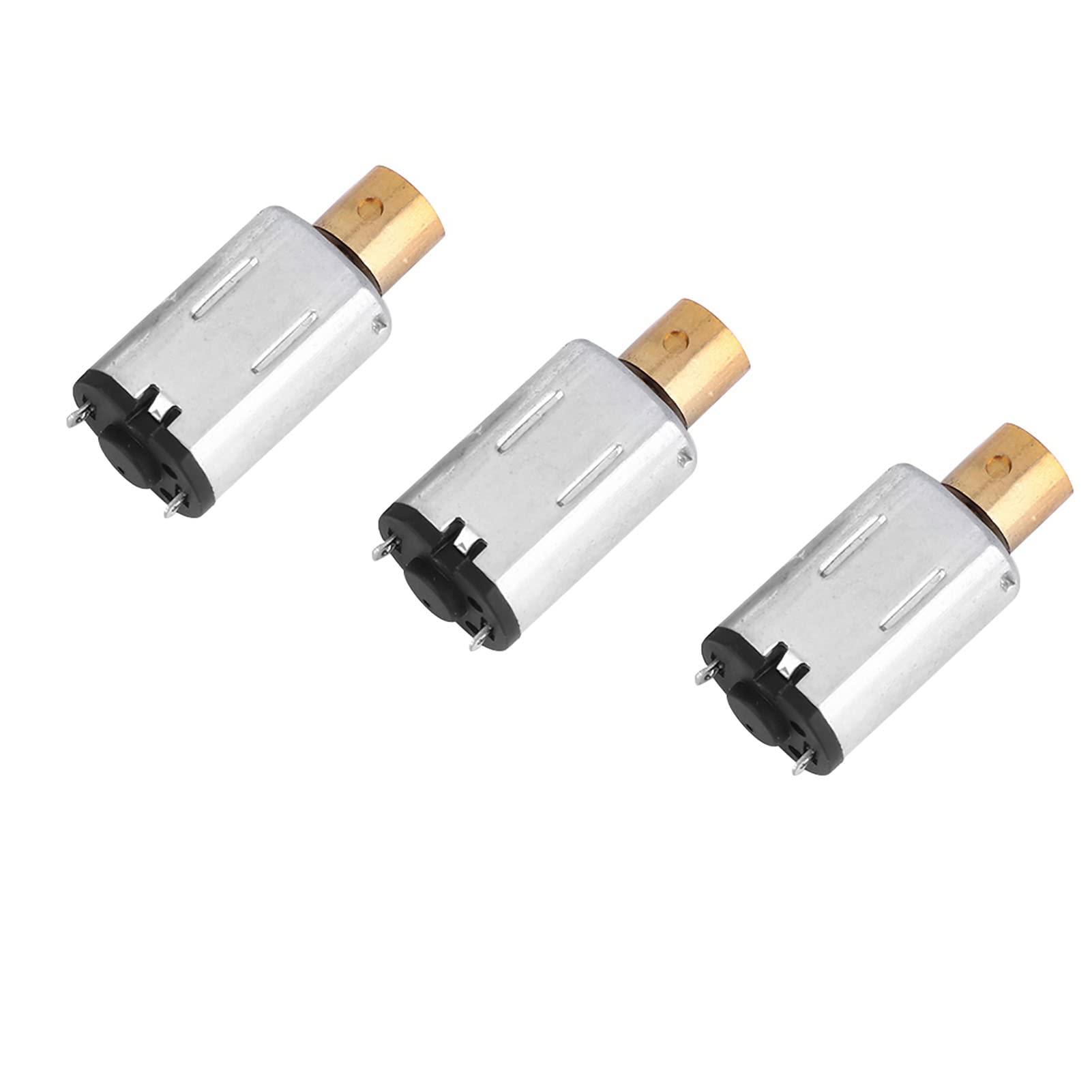 Motore A Vibrazione Eccentrico in Ottone 3 Pezzi 1.5/3/6V Cc per Strumento di Bellezza 1000 Giri/Min, Motore Vibrante Elettrico