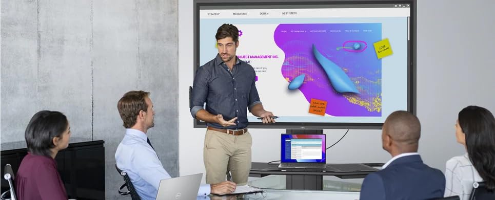 Image of Dell Interactive C6522QT 65 inch LCD Touchscreen Monitor - 16:9