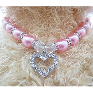 Designer-Fancy-Engraved-Crystal-Heart-Pet-Cat-Dog-Necklace-Jewelry-with-Bling-Pearls-Rhinestones-Charm-Pendant-for-Pets-Cats-Small-Dogs-Female-Puppy-Chihuahua-Yorkie-Girl-Costume-Outfits - Cucciolini Doodles Designer-Fancy-Engraved-Crystal-Heart-Pet-Cat-Dog-Necklace-Jewelry-with-Bling-Pearls-Rhinestones-Charm-Pendant-for-Pets-Cats-Small-Dogs-Female-Puppy-Chihuahua-Yorkie-Girl-Costume-Outfits