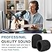 Windscreen for Rode Podmic, 2Pack Microphone Pop Filter Foam Cover Compatible with Rode Podmic, Procaster, Podcaster, NT1, NT-USB, Mic Cover Replacement for Noise Reduction By ChromLives, Black