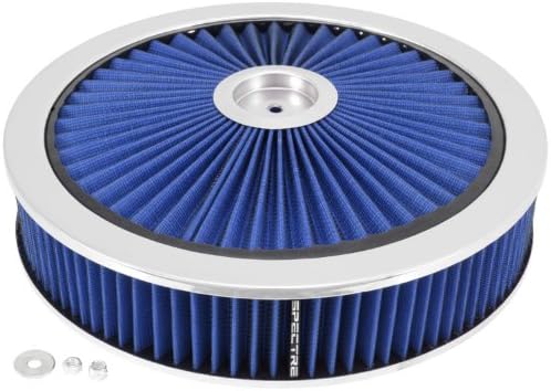 Spectre 47626 Blue 14" x 3" Filter Lid Air Cleaner image 3