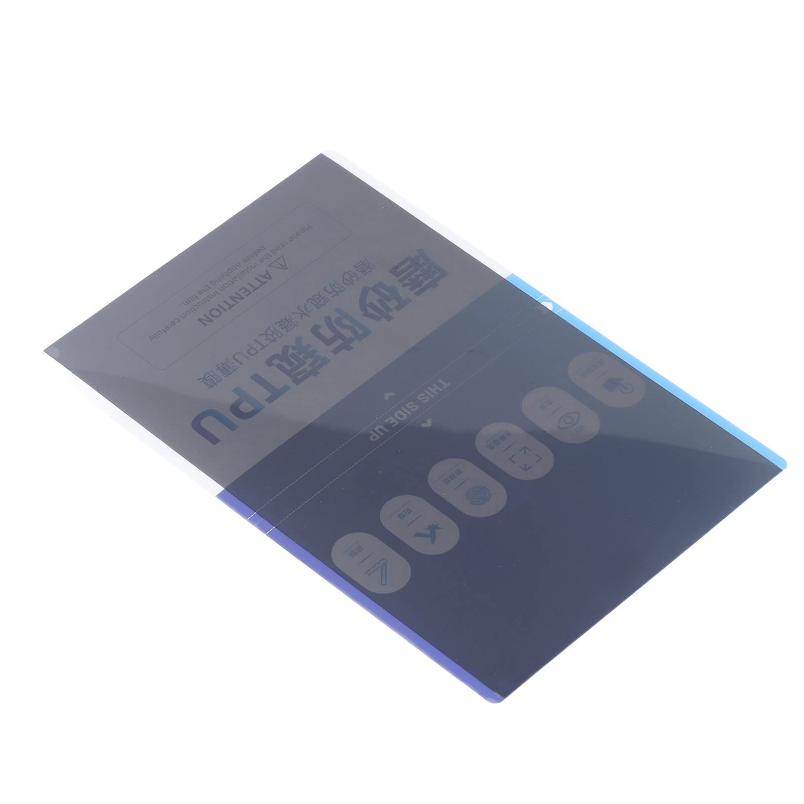 50 pezzi proteggi schermo per cellulare pellicola smerigliata anti-peeping idrogel pellicola flessibile in tpu anti-impronte no bianco universale adatta per telefono smart