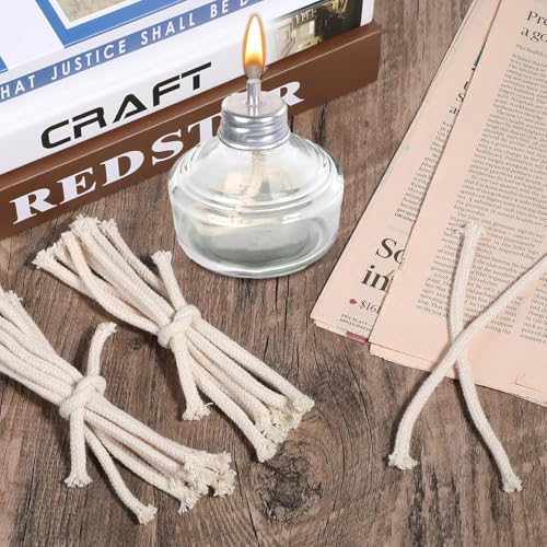 Mèches pour lampe à huile en coton tressé pour vos soirées chaleureuses - 8