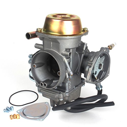 Wingsmoto Carburador para GRIZZLY 600 YFM600 1998-2001 GRIZZLY 660 YFM660 2002-2008 Carb ATV 2C6-14901-00-00 5Km-14901-10-00 5Km-14901-0000-00-0-00-0 00 Cover