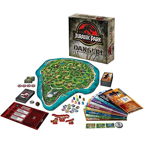Jurassic Park Danger juego de mesa estratégico para familias miniatura 2