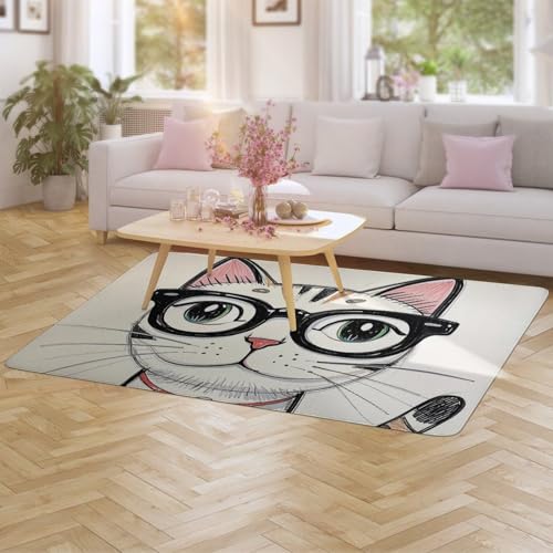 Tapis de salle de bain antidérapant lavable en velours corail - 6