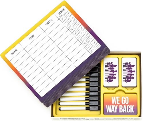 Juego de mesa We Go Way Back para adultos y familia miniatura 5