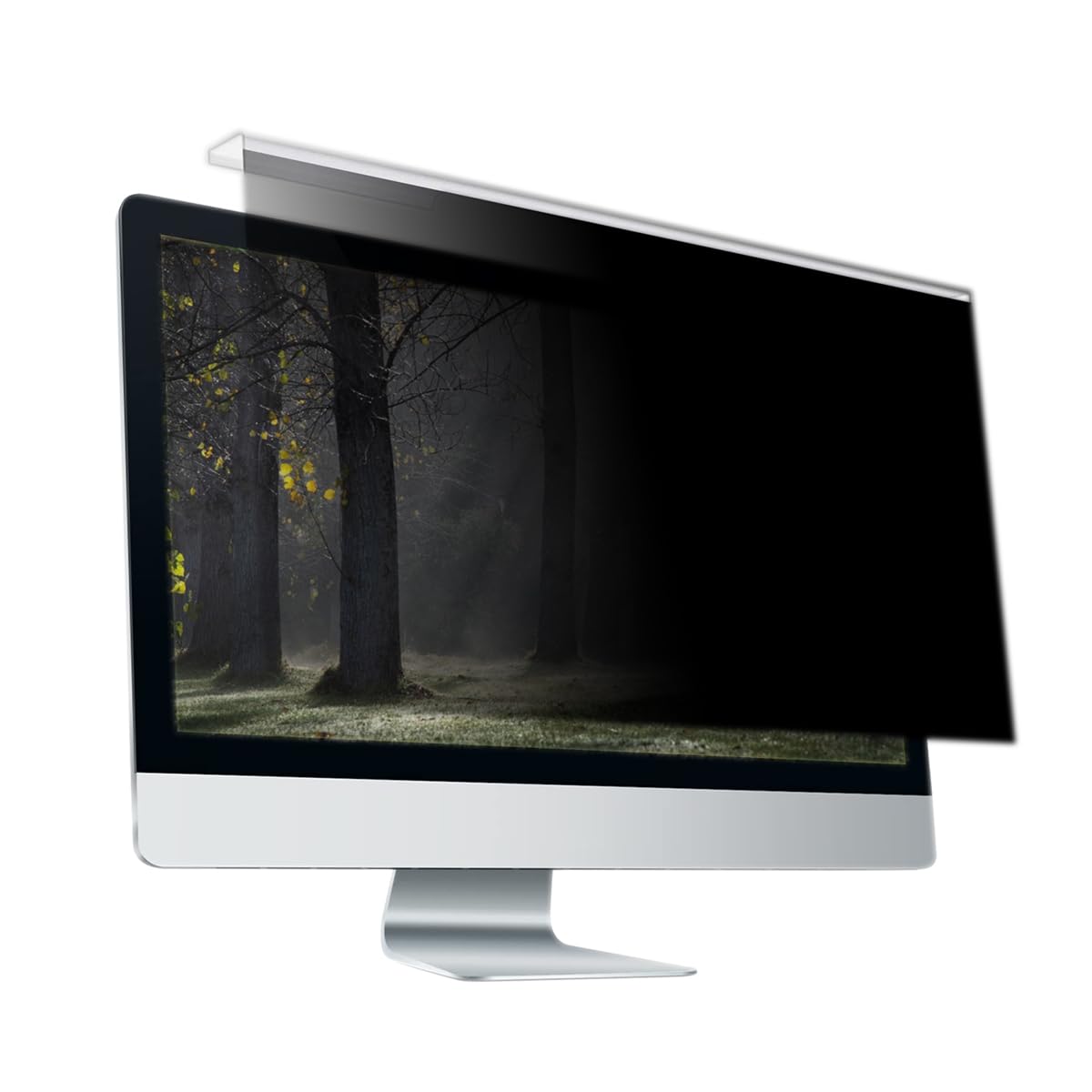 TBLOTYD Screen Protector, Hanging Computer Screen Privacy Fliter, Anti Blue Light Glare Eye Protection Shield, Anti Spy Privacy Screen Protector Film,