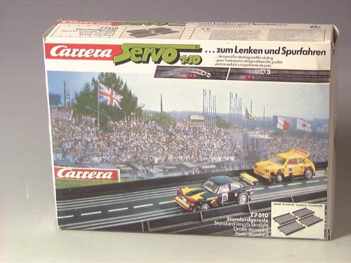 Preisvergleich Produktbild Carrera Standart Gerade 4St Servo 140 CARRERA 20077510