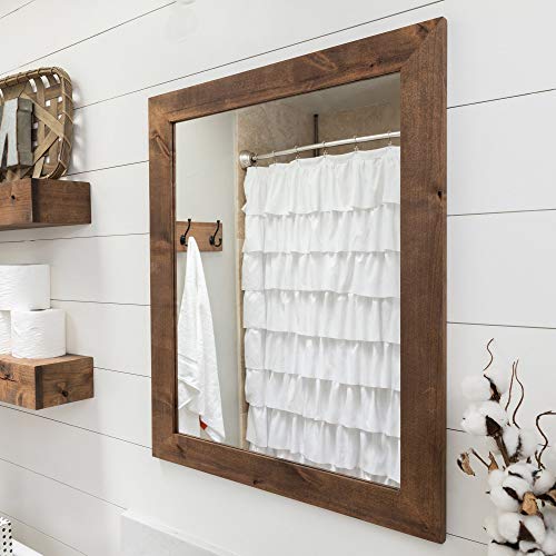 Drakestone Designs Bathroom Vanity Mirror, Modern Farmhouse, 24x31 inches - Image 4