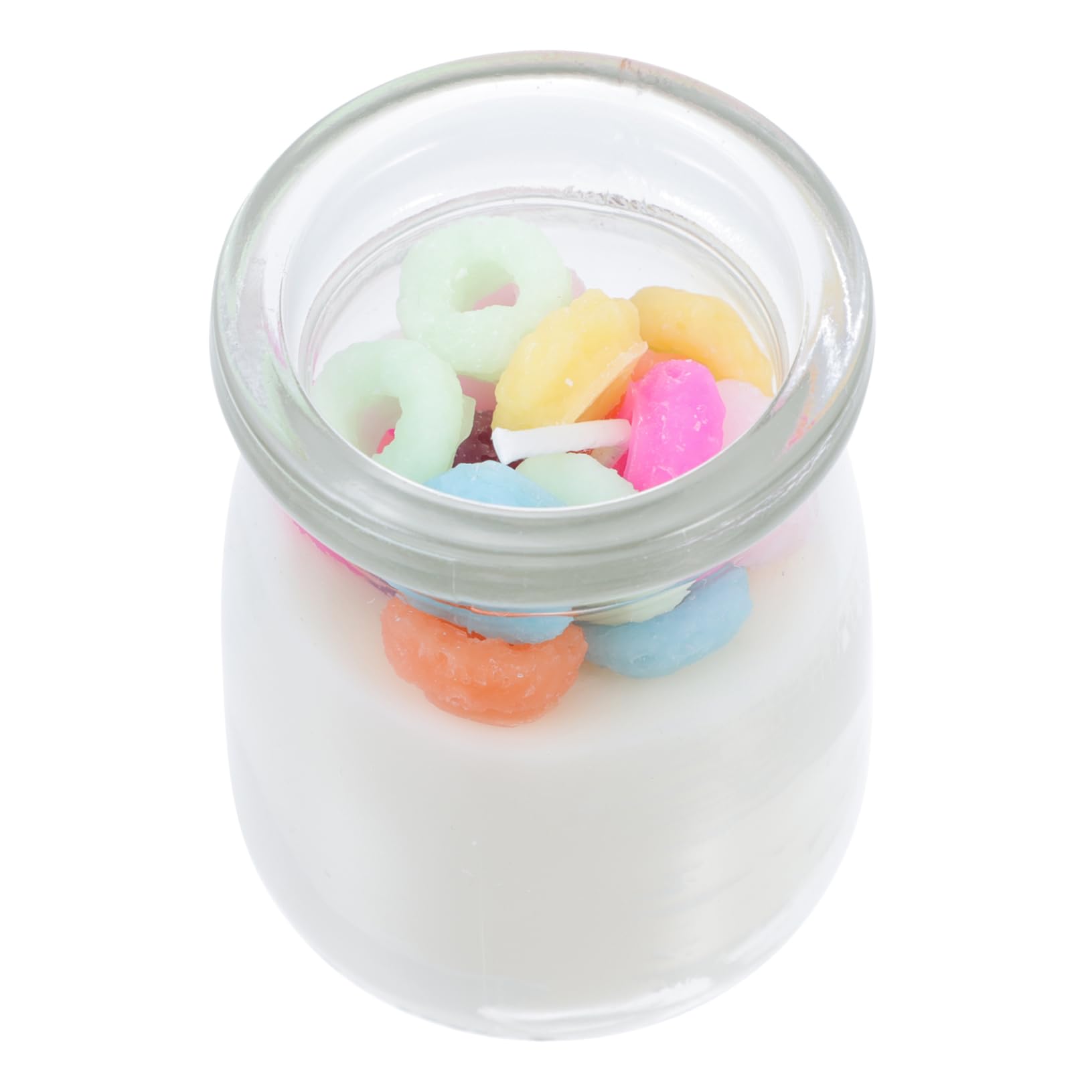 2 Stück Sojawachskerze Duft von Donut und Oolong Kleine Dekorative Duftkerze für Aromatherapie Perfektes für Familie Vielseitig Einsetzbar Wohnräumen