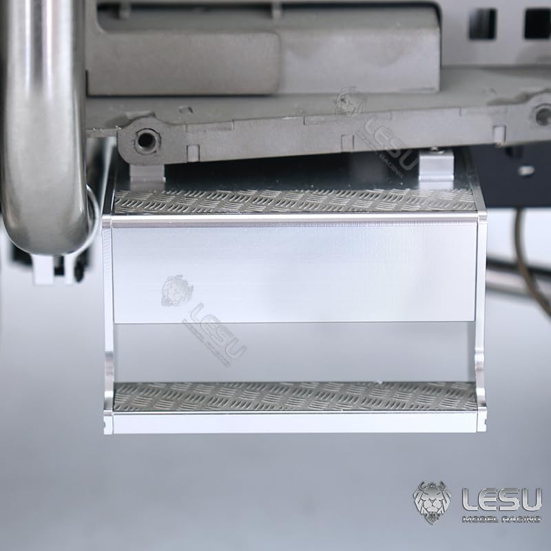 LESU 1/14 6 * 6 Metal Hydraulic RC Dumper Tipper Truck Model Bucket Motor ESC Servo Light Sound Unassembled W/O Cabin