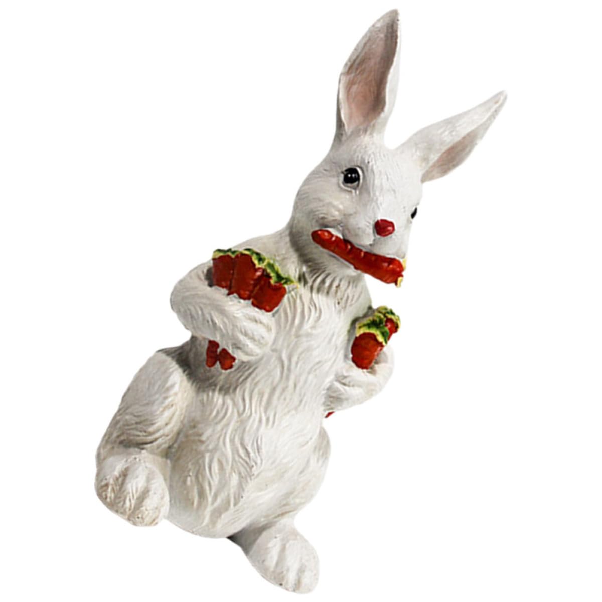 Figurine de lapin en résine pour égayer votre jardin ou votre balcon ce printemps