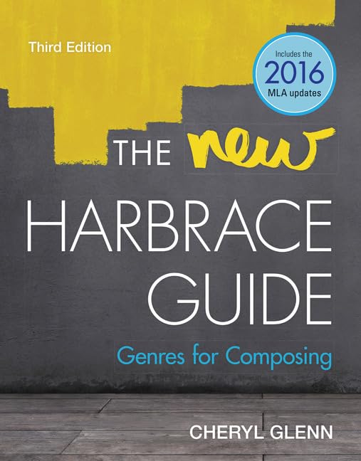 The New Harbrace Guide: Genres for Composing (with 2019 APA Updates)      003 Edition, Kindle Edition