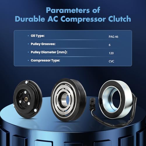 Image of ECCPP A /C Compressor Clutch 2011 Fit for Chevrolet Cruze 1.4L AC Clutch