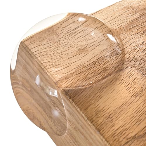 Image of UXU Corner Protector for Baby, Guards - Furniture Corner & Edge Safety Bumpers - Baby Proof & Cushion to Cover Sharp Furniture & Table Edges - Clear and Transparent - (Pack of 18)