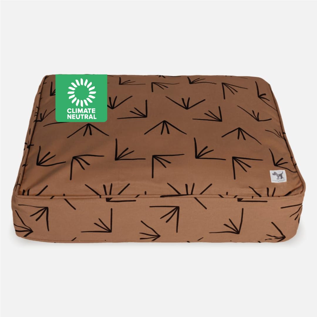 Molly Mutt Medium to Large Duvet Cover, Heat Waves, Brown with Black Accents, 27"x36"x5" โ image 1